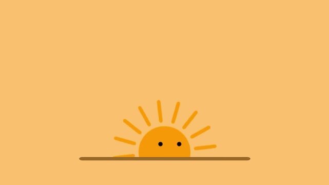 sun and house