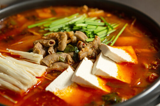 Gopchang-jeongol,  Beef Tripe Hot Pot