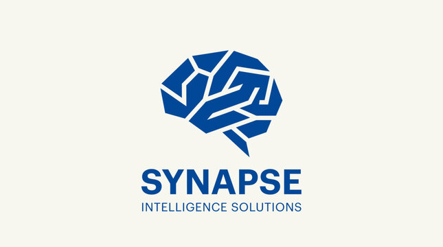 Synapse Intelligence Solutions company logo design.