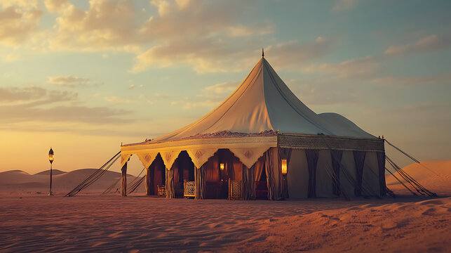 tent on the beach