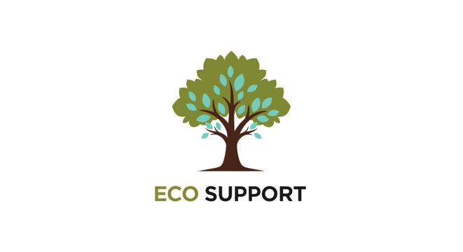 Eco Support A Symbol of Nature's Growth and Environmental Stewardship
