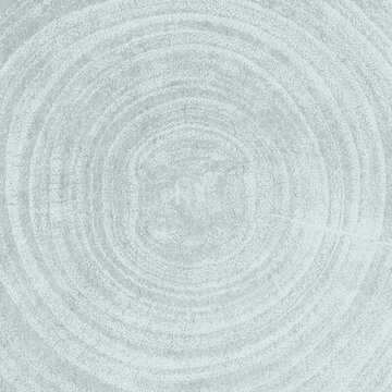 Textured circular pattern in light gray, resembling tree rings on a rough surface.