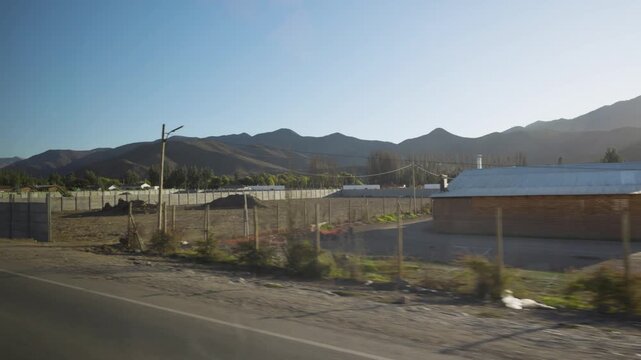 Coquimbo la serena desert road trip car driving northern chile landscape
