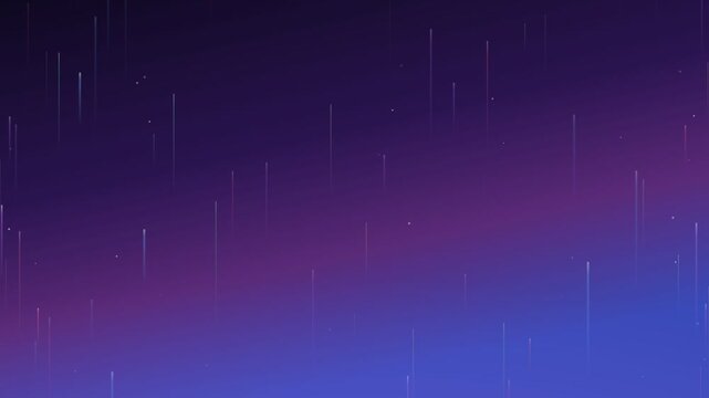 Colorful Multicolor rising light streaks background animation for festive party celebration videos