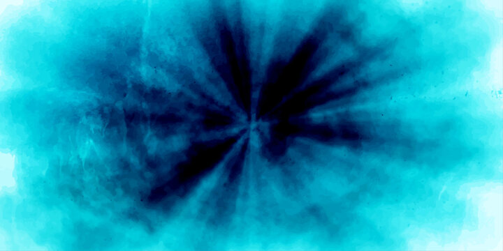 Blue abstract background with radiant light rays energy burst motion blur fractal space vortex design wallpaper style backdrop