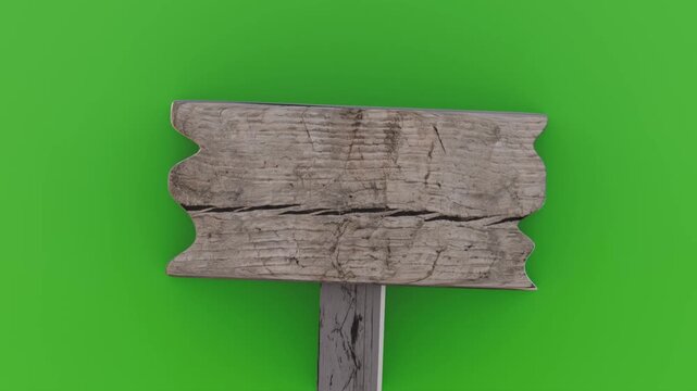 old wooden sign on wood