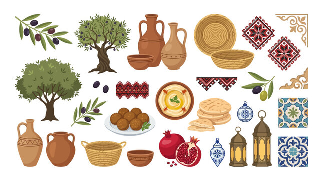 Middle Eastern Food and Drink.