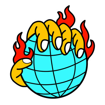 global warming concept