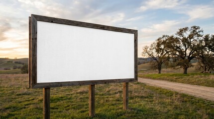 Fototapeta premium Outdoor advertising mockup
