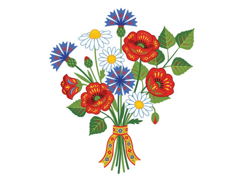 Colorful Bouquet of Flowers.