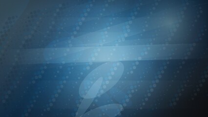 Obraz premium Abstract blue background with digital patterns and light effects
