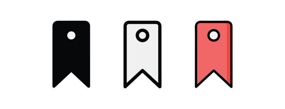 ribbon, tag, label, icon, black, red, white, web, design, 