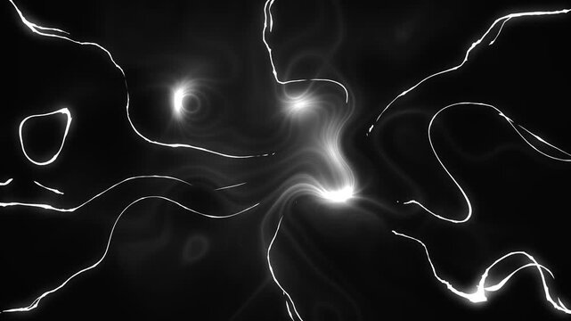 2d flash explosion lightning energy FX, glowing thunderbolt shockwave loop, abstract plasma orb burst, hand drawn neon sparks, cosmic electric storm overlay on black background, 4k VFX animation