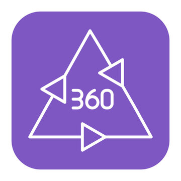 360 Degree Feedback Icon