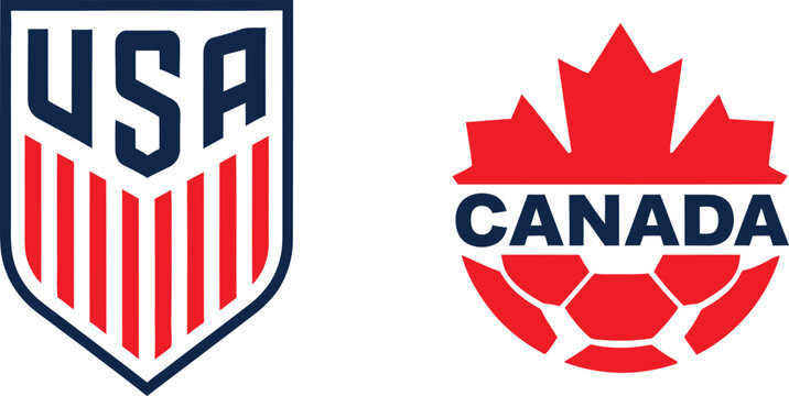 Usa and canada football 2026 world cup bid logos joint hosting partnership branding