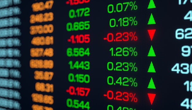 Close up CDS spreads up and down, credit default swap rates, financial derivative to swap credit risk between investors. Leverage, bond obligation, default risk, credit spread, futures contract.