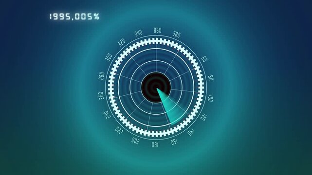Animated radar scanner detecting enemy aircraft and ships 4k ultra hd. Radar screen concept with scanner searching for enemy aircraft and ship 4k.