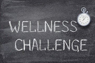 Fototapeta premium wellness challenge watch