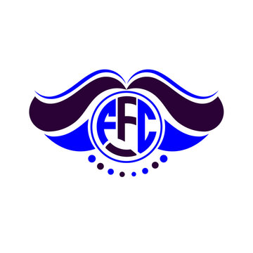 FFC letter logo creative design. FFC unique design