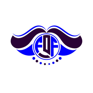 FOF letter logo creative design. FOF unique design