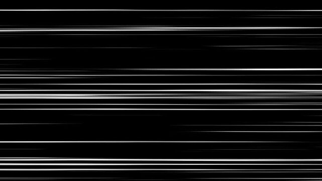 Speed line background animation,Seamless recurring speed line background with alpha channel.Anime comic book Action speed lines animation effects.