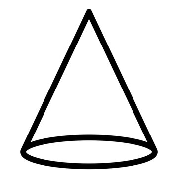 cone shape icon