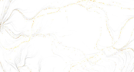 Fototapeta premium Abstract white gold texture background. Perfect for elegant designs and creative projects