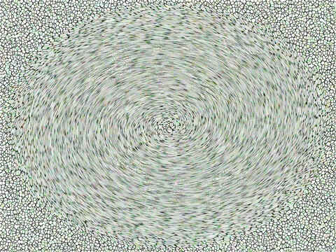 Barcode pattern with random black and white dots and lines