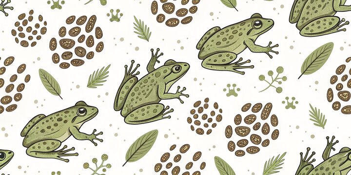 frog on a leaf
