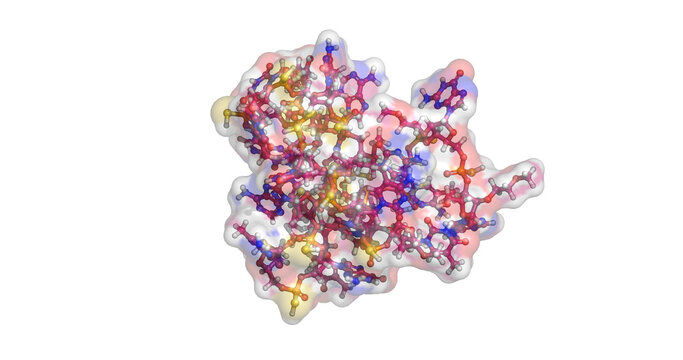 Volanesorsen, antisense oligonucleotide for lipid/fat reduction and chylomicronemia syndrome, 3D molecule 4K
