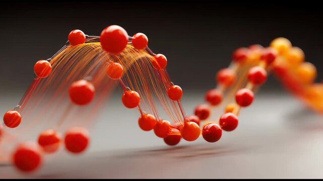 Seamless loop trend scoring wave network, blockchain analytics visualization.