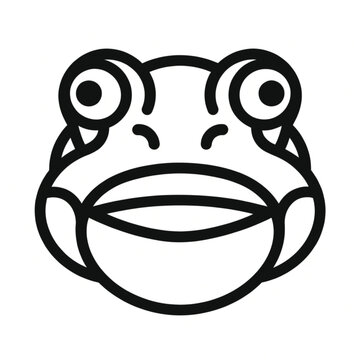 frog cartoon illustration