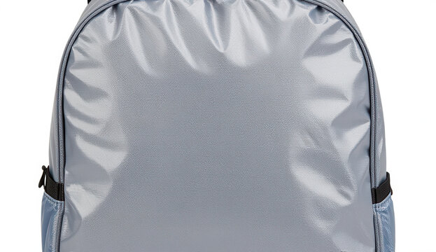 Waterproof school backpack with protective coating, close-up of fabric texture, high-quality, clear and detailed photo, isolated on a transparent background.