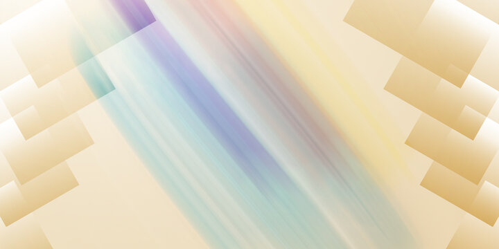 Abstract background with soft pastel gradient and geometric squares