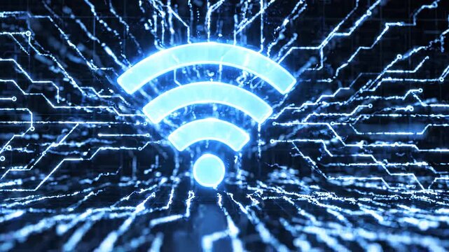 Wifi signal in a digital world.