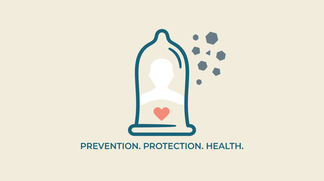 Condoms and safe sex concept.
