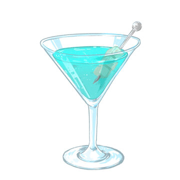 시원한 칵테일 에이드 일러스트 cocktail illust