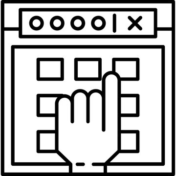 PIN Code Input Icon
