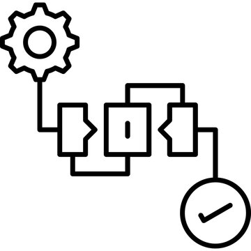 Workflow Process Icon