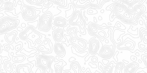 White abstract wave paper spiral area world topography map curved reliefs design. geographic contour map elevation mapping artwork with soft grey lines wallpaper background.  © MOHART PARK
