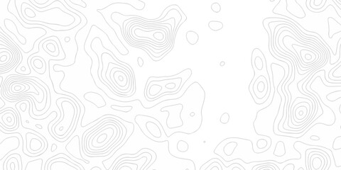 White abstract wave paper spiral area world topography map curved reliefs design. geographic contour map elevation mapping artwork with soft grey lines wallpaper background.  © MOHART PARK