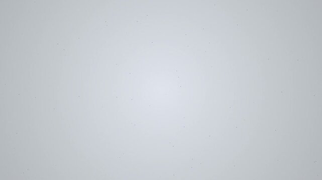 Subtle dust particles slowly float and drift across clean, bright, minimalist grey background ideal for motion graphics and overlays.