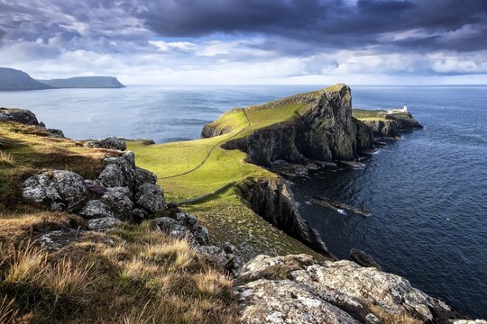 Neist Point, Ross, Skye and Lochaber, Isle of Skye, Scotland, United Kingdom