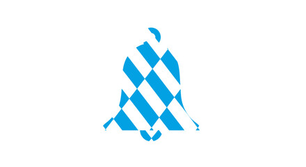 Obraz premium Bavarian Bell Icon Symbol.