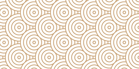 Fototapeta premium Abstract minimal paper overlapping brown repeating. overlap fabric floral ornament fashion. vector diamond pattern creative textile design. seamless clothing decoration geometric background.