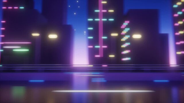 night city lights