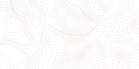 Topographic line contour map background, geographic grid map.Abstract lines background. Contour maps topo contour map on white background, Contour maps. Topo contour paper map design. © MDSOHEL