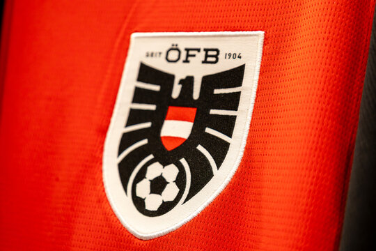 Nahaufnahme vom Trikot der Nationalmannschaft von &Ouml;sterreich bei der FIFA Fussball-Weltmeisterschaft 2026