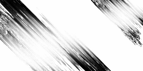 Grunge tire track, wheel braking marks. Truck, car or motorcycle tread pattern silhouette. Auto race, motorsport, speed racing design element. Vector illustration in eps.10 © ANDRI