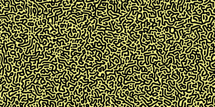 Yellow Turing Pattern Abstract Backgroundbahan pattern  2